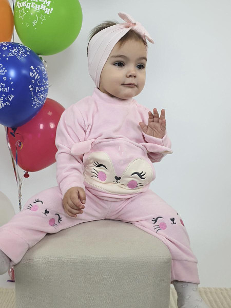 Комплект для девочки (джемпер+брюки)