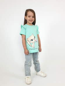 Фуфайка для девочки