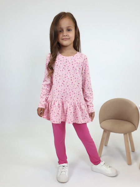 Комплект для девочки (фуфайка+ лосины)