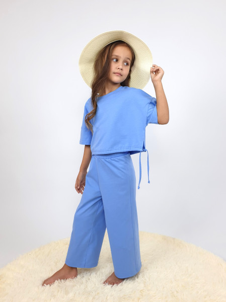 Комплект для девочки (фуфайка и брюки)