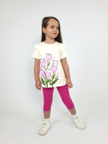 Комплект для девочки (джемпер+ лосины)