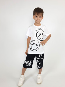 Комплект для мальчика (фуфайка+шорты)