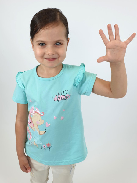 Фуфайка для девочки