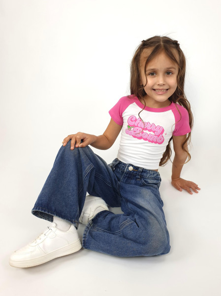 Фуфайка для девочки