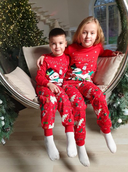 Пижама для мальчика (фуфайка и брюки)