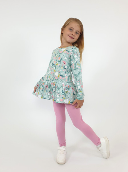 Комплект для девочки (фуфайка+ лосины)