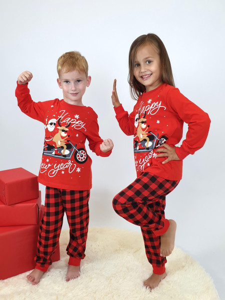 Пижама для мальчика (фуфайка и брюки)
