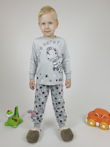 Пижама для мальчика (фуфайка и брюки)