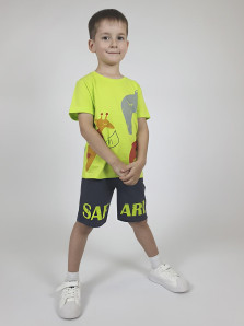 Комплект для мальчика (фуфайка+шорты)