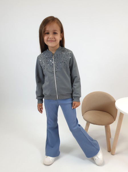 Джемпер (бомбер) для девочки