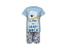 Пижама для мальчика (фуфайка и шорты)