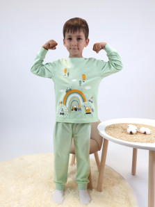 Пижама для мальчика (фуфайка и брюки)