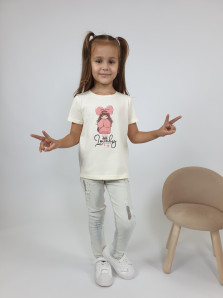 Фуфайка для девочки