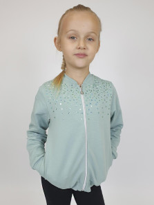 Джемпер(бомбер) для девочки