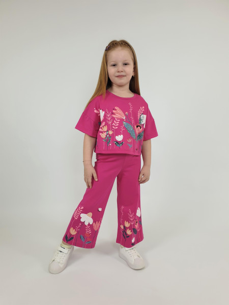 Комплект для девочки (фуфайка+ брюки)