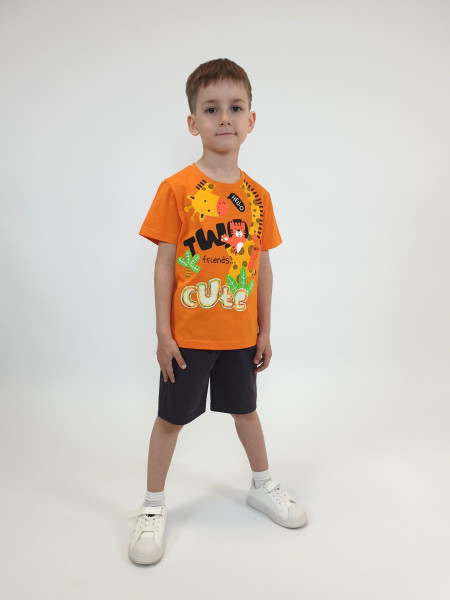 Комплект для мальчика (фуфайка+шорты)