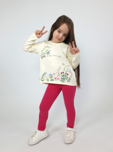 Комплект для девочки (джемпер+ лосины)