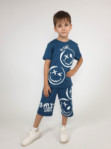 Комплект для мальчика (фуфайка+шорты)