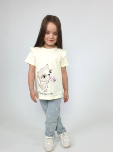 Фуфайка для девочки