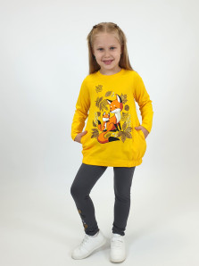 Комплект для девочки (джемпер+ лосины)