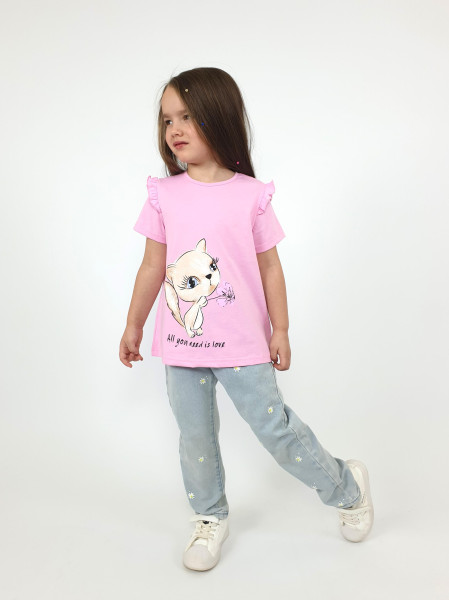 Фуфайка для девочки