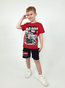 Комплект для мальчика (фуфайка+шорты)