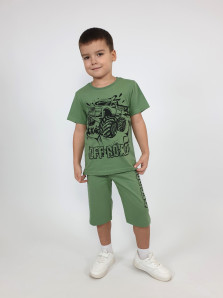 Комплект для мальчика (джемпер+шорты)