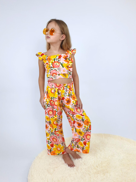 Комплект для девочки (топ и брюки)