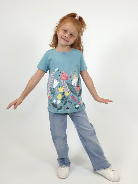 Фуфайка для девочки