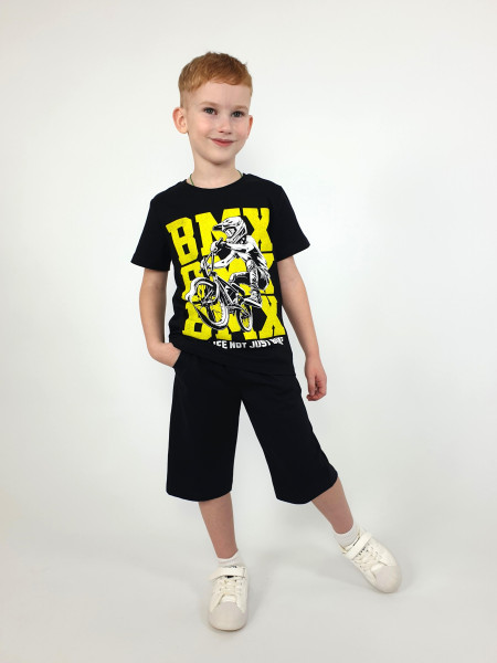 Комплект для мальчика (джемпер+шорты)