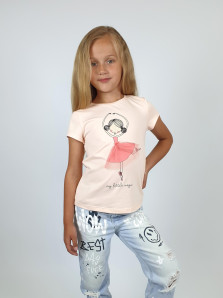 Фуфайка для девочки