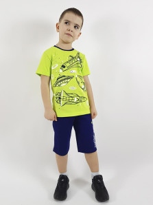 Комплект для мальчика (фуфайка+шорты)