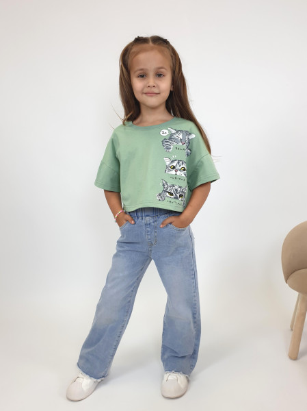 Фуфайка для девочки