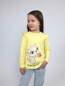 Фуфайка для девочки