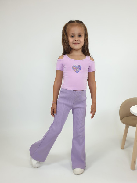 Фуфайка для девочки