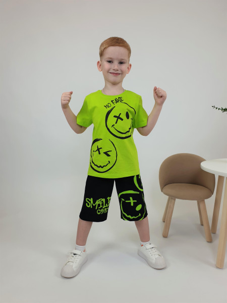 Комплект для мальчика (фуфайка+шорты)