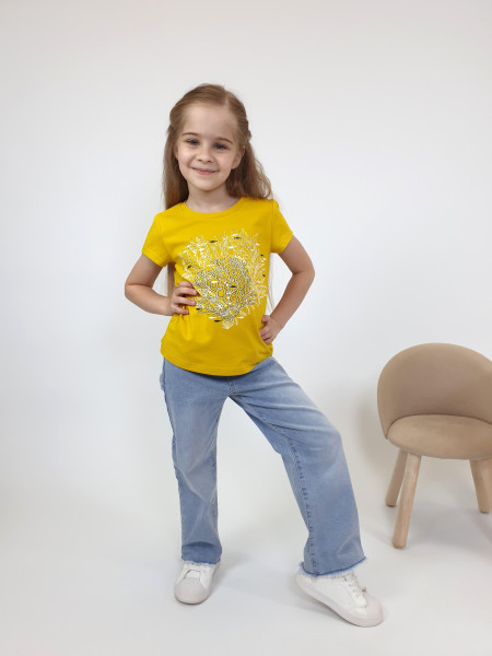 Фуфайка для девочки