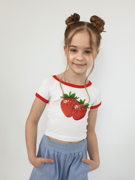 Фуфайка для девочки