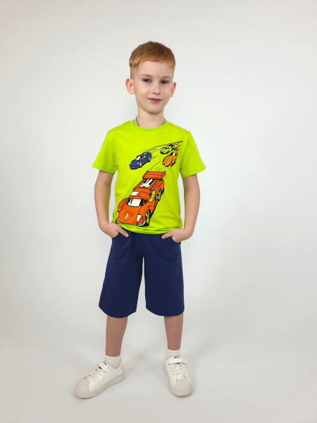 Комплект для мальчика (джемпер+шорты)