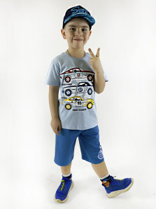 Комплект для мальчика (фуфайка+шорты)