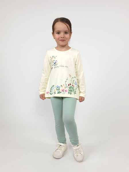 Комплект для девочки (джемпер+ лосины)