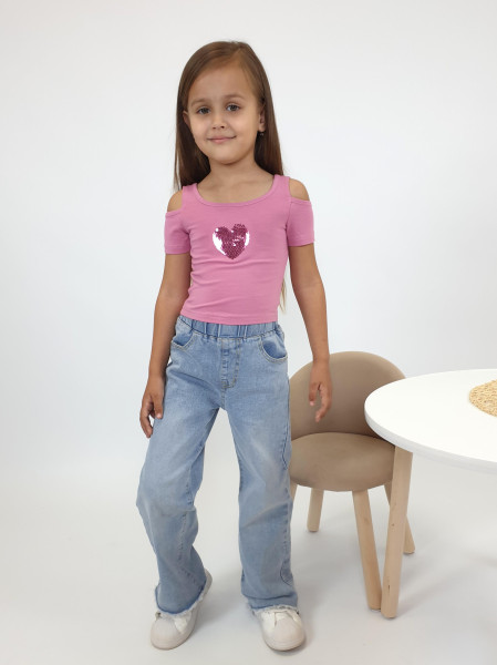 Фуфайка для девочки