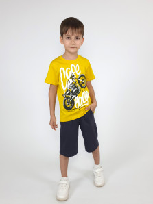 Комплект для мальчика (джемпер+шорты)