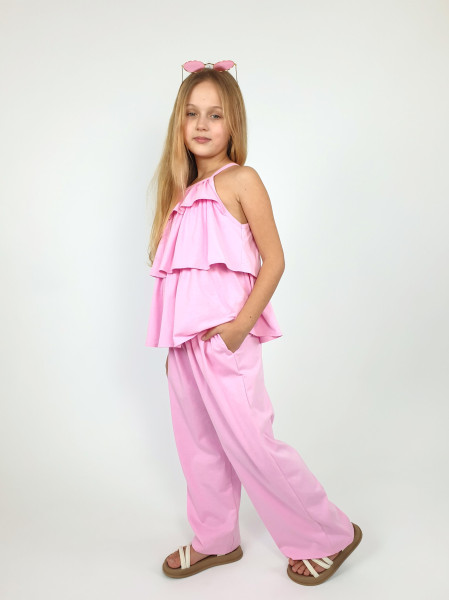 Комплект для девочки (джемпер+ брюки)