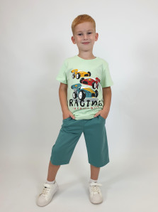 Комплект для мальчика (джемпер+шорты)