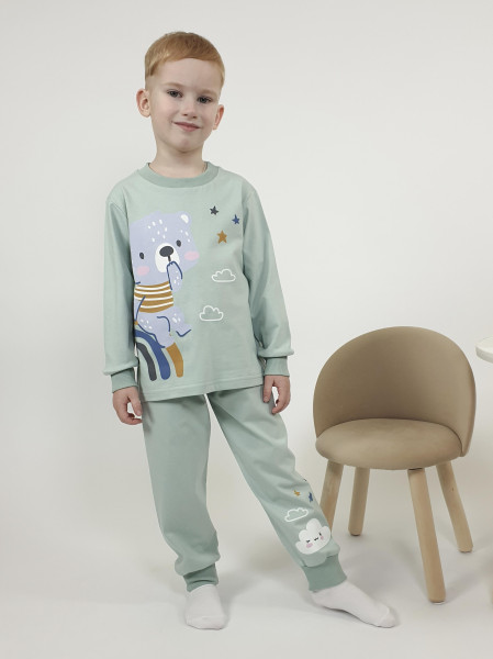 Пижама для мальчика (фуфайка и брюки)