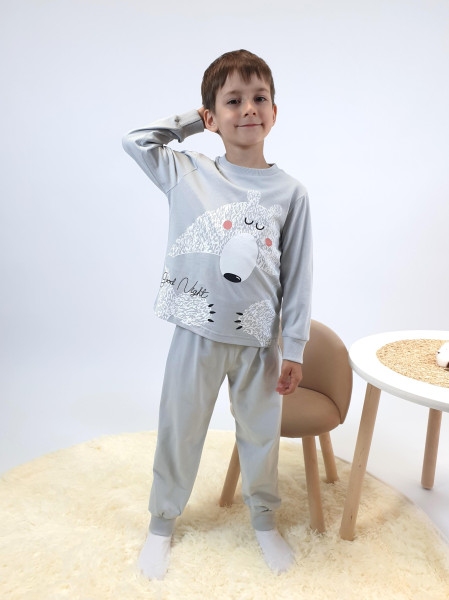 Пижама для мальчика (фуфайка и брюки)
