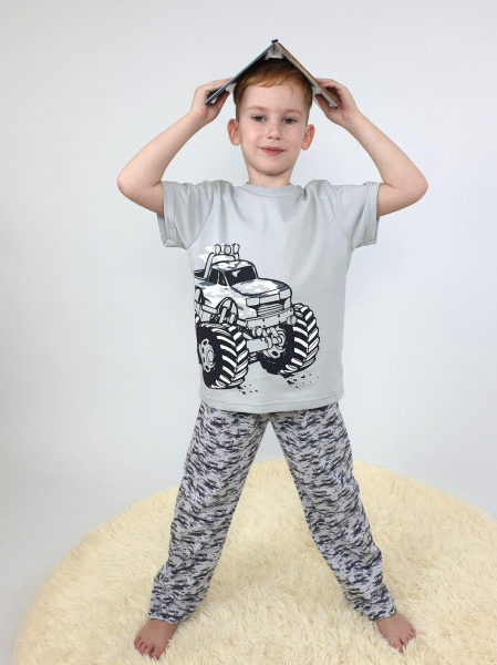 Пижама для мальчика (фуфайка и брюки)