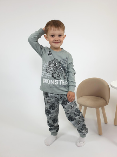 Пижама для мальчика (фуфайка и брюки)