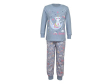 Пижама для девочки (фуфайка и брюки)